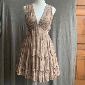 Shop Neighborhood Mini cut out dress